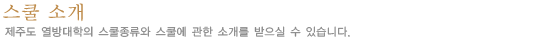 스쿨 소개